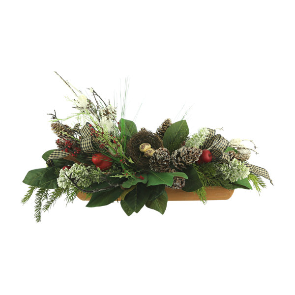 Creative Displays, Inc. Holiday Arrangement with Evergreen, Pears and ...