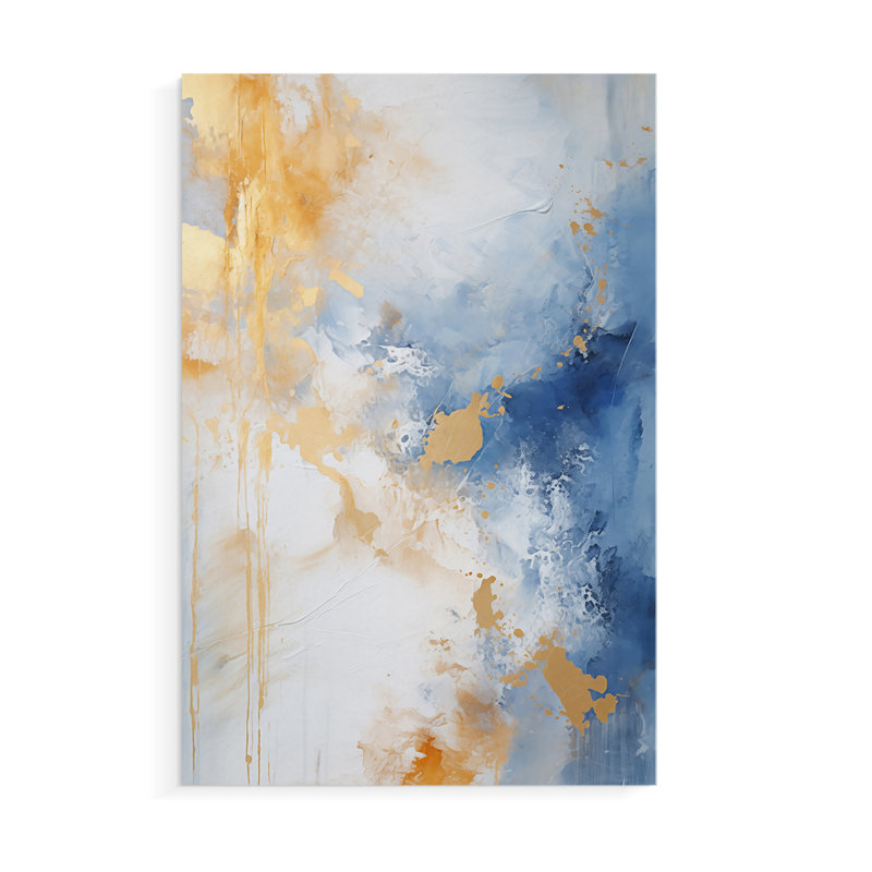 Série ABSTRACT dxliii - impression sur toile seulement - non encadrée, H 48 po x l 32 po
