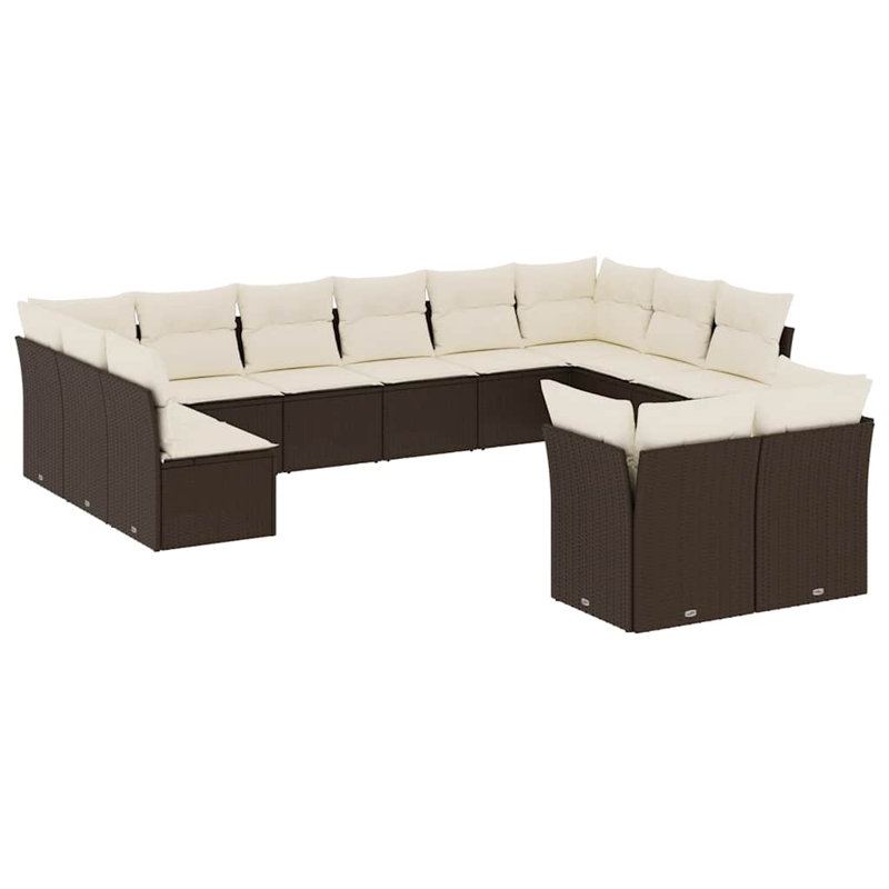 Ensemble de canapé de jardin Vidaxl