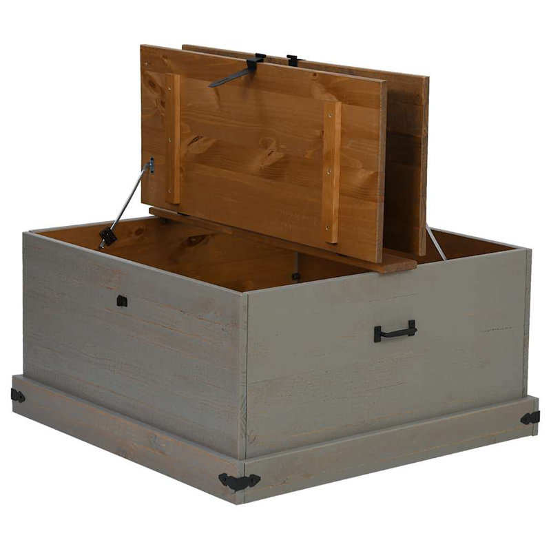 91cm W Chest of Drawers, Natural/Grey