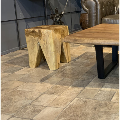 Table de bout en bois massif Findley