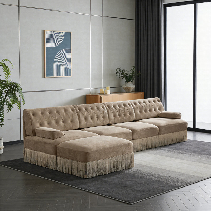 Canapé Chesterfield 135,6 po