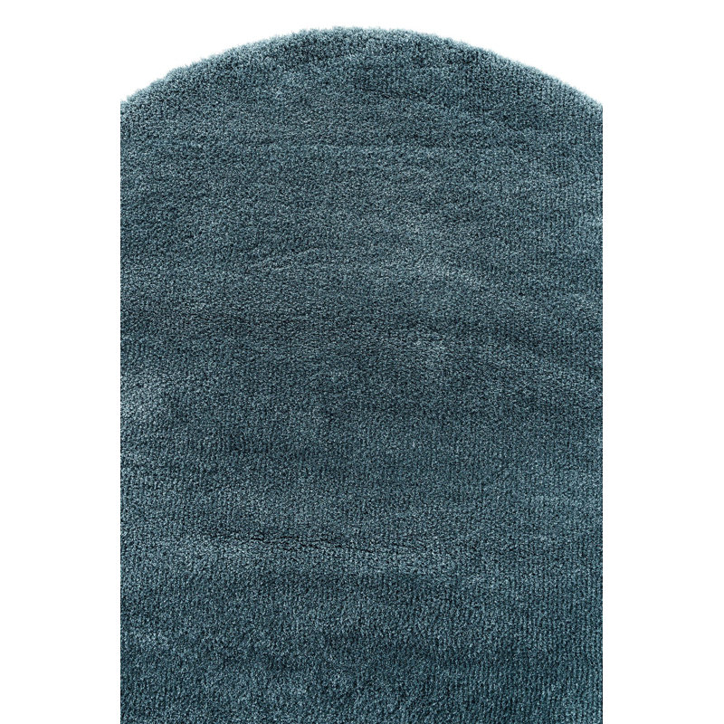 Round Roka Solid Colour Machine Made Indoor / Outdoor Area Rug, Round 2'8"