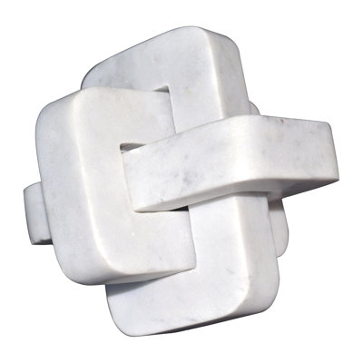 Genuine Marble Interlocking Sculpture