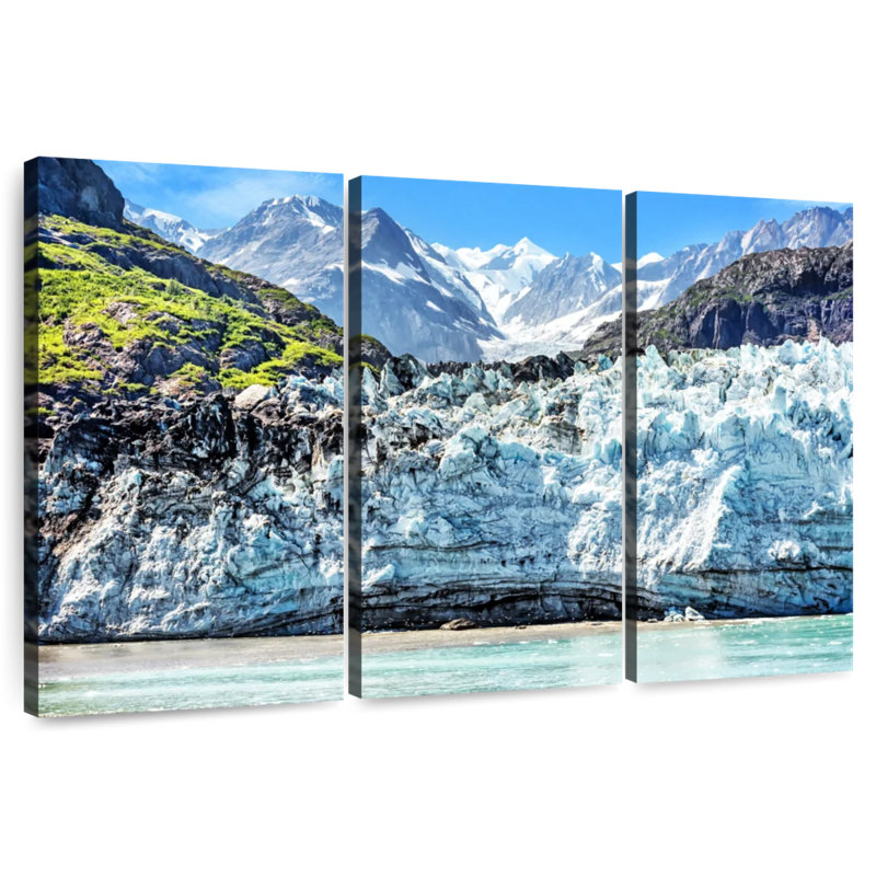 Glacier Margerie en Alaska, H 32 po x l 50 po