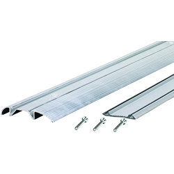 3'' W x 36'' L End Cap in Satin Aluminum