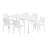6-Person Outdoor Rectangular Dining Set-1106144702