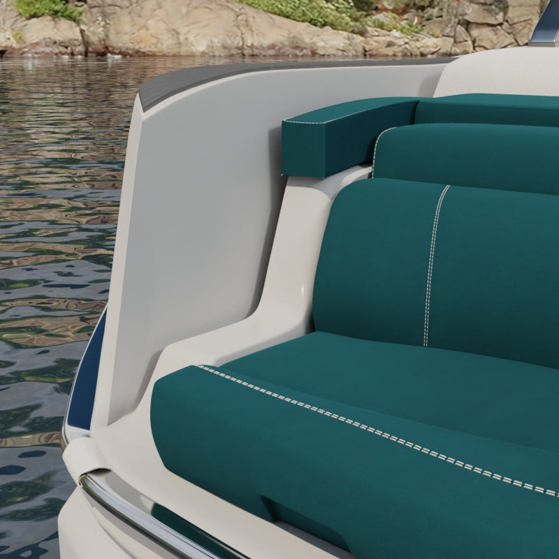 Tissu Odyssey, Turquoise