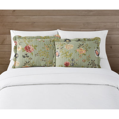 Edens Garden Standard Sham Pair