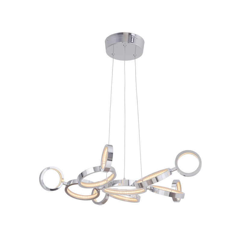 Kincannon 11 - Light Dimmable LED Sputnik Sphere Chandelier