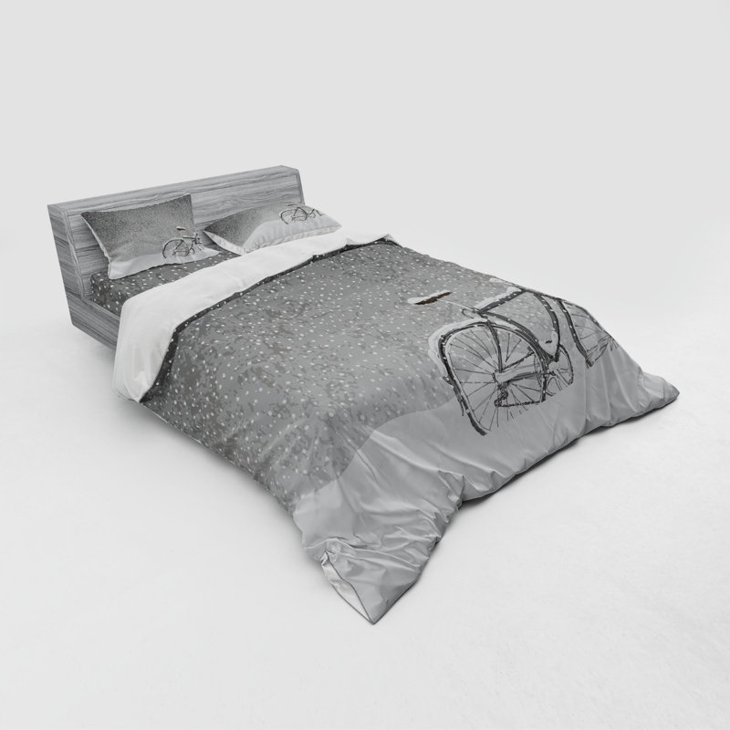 Ensemble de housse de couette Winter, Housse de couette grand + 3 pièces supplémentair