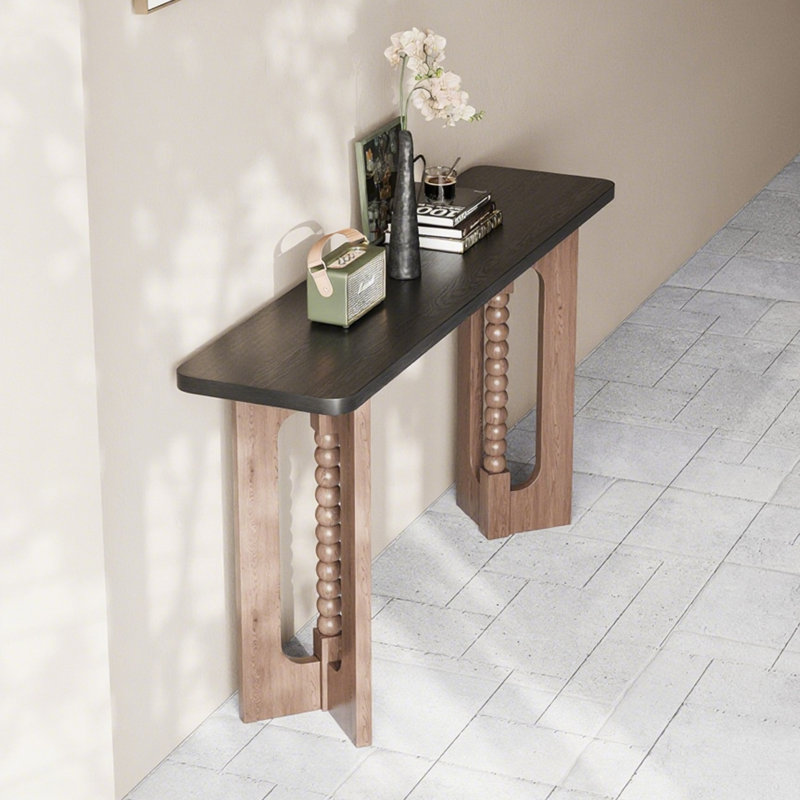 Retro Minimalist Console Table, 29.53" H x 39.37" W x 12.99" D