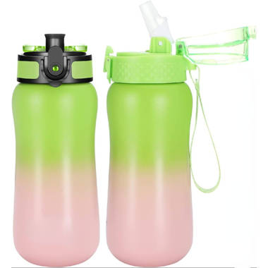 NOVALOUS 32oz. Insulated Stainless Steel Water Bottle