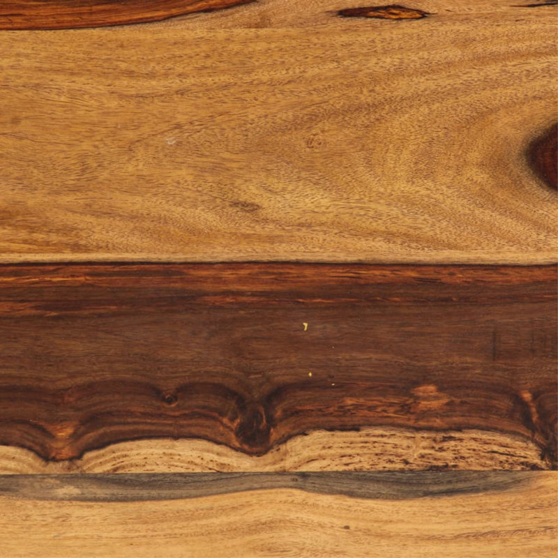 Table basse simple Cielke, Black, Dark Brown, H 15,7 po x l 23,6 po x P 47,2 po