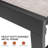 Patio Metal Reclining Chaise Lounge With Square Table (Set Of 3)-1317848353
