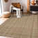 Nubar Plaid Handmade Tufted Wool Burnt Orange Area Rug