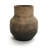 Brown Ombre Terracotta 11.4-Inch Round Bowl Vase