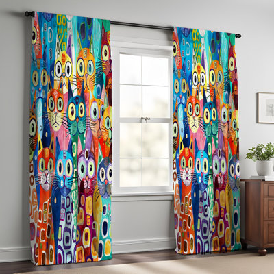 Biserka Room Darkening Curtain Pair