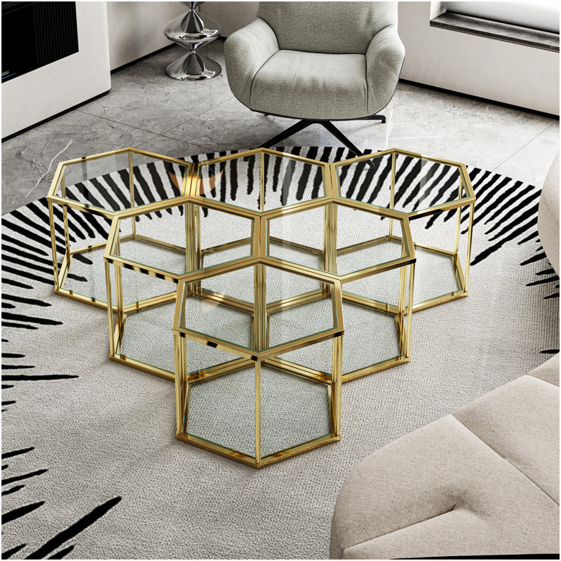 1 + 5 salon petite table basse table de chevet table de chevet table d'appoint