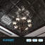 2 pi X 2 pi Carreau de plafond en PVC à coller, carreau de plafond imperméable (48 pieds carrés / caisse)-68015845-135115329