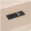 Lit plateforme en bois avec tablettes de rangement, tiroirs, station de charge et tête de lit rembourrée-121110583