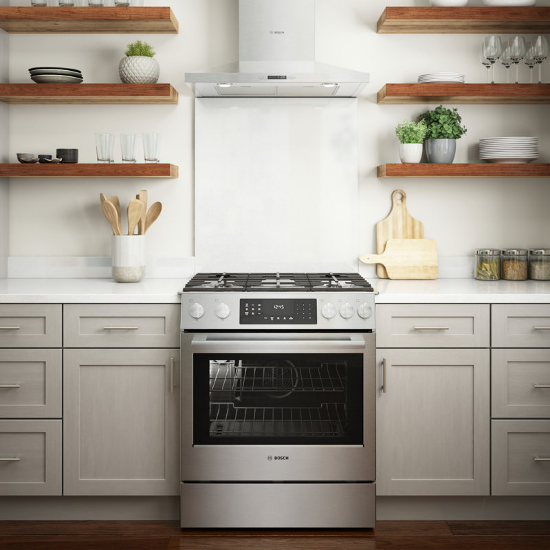 Benchmark® 30" 4.8 cu ft. Slide-in Gas Range