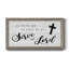 «Serve The Lord Cross», art textuel sur toile-1197649023