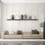 Elements FSC Acacia Wood Mantel, 60IN x 1.8IN, Espresso