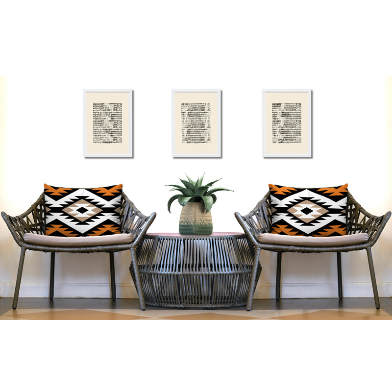 Coussin intérieur / extérieur Seka, 20x14, Orange