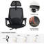 Office Chair with Headrest