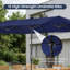 Parasol de marché lumineux à DEL 13 pi-1067499307