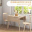 Olujimi 110cm Solid Wood Rectangular Folding Table-1440477472