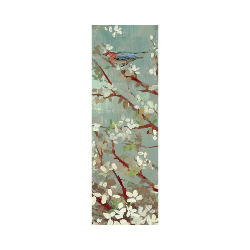 Dream Of Spring II by Asia Jensen - Wrapped Canvas Panoramic Painting, 30.48 cm H x 91.44 cm W