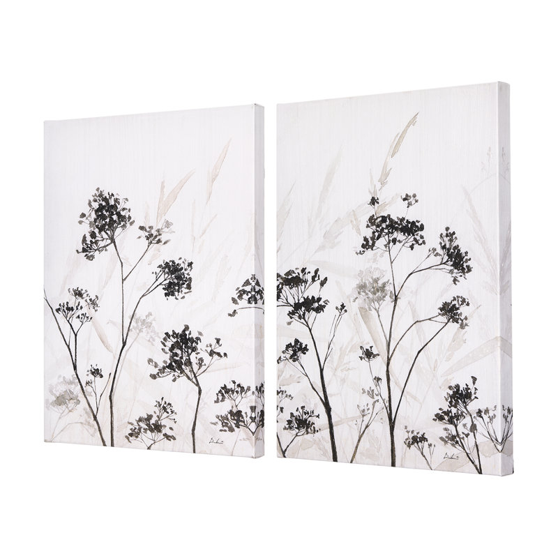 Toile texturée Meadow a, H 48 po x l 36 po x P 1,5 po