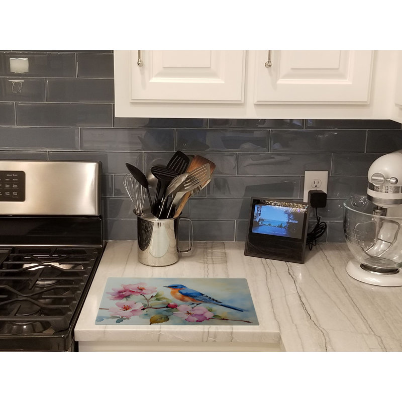 Bluebird Glass Cutting Board