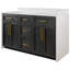 Ensemble de meuble-lavabo double 60 po Akalya-847649403