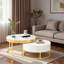 Table basse gigogne moderne avec tiroirs Modern