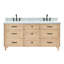 Meuble-lavabo double en bois massif ARIEL Monroe-99404996-131239048-131239049