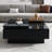 Movable Top Coffee Table With Hidden Storage Drawers-1591833111
