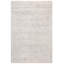 Tapis gris clair / beige en laine / coton noué à la main Oushak-93574248