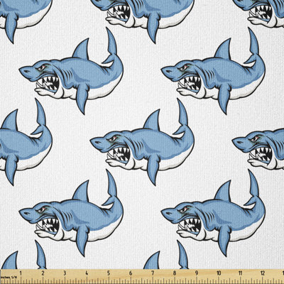 Crisdean Wild Shark Multi-Purpose Fabric