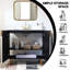 Ensemble de meuble-lavabo simple blanc 36 po-173521684