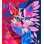RED AND BLUE CAT