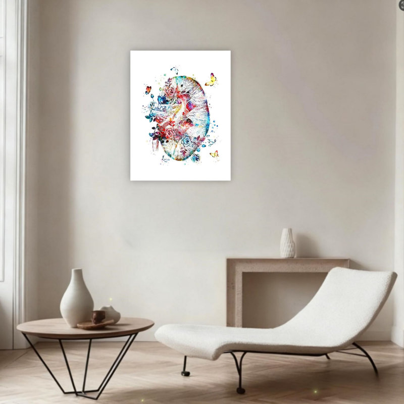 Art médical sur toile non encadrée 24 "x 36"