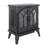 24" 3D Flame Electric Infrared Quartz Fireplace Stove with Remote