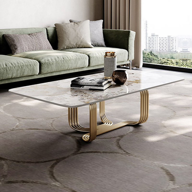 Table basse simple, H 15,4 po x L 51,2 po x l 27,6 po