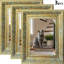 Cadre photo 3 pièces 5 "x 7" doré antique pour tablette murale et de table-432777700-432777706-432777707