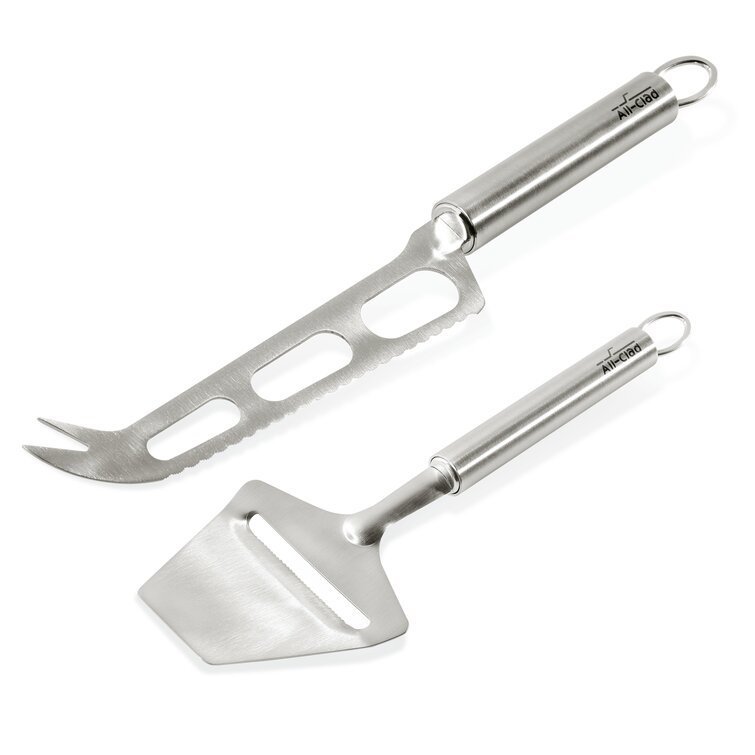 All-Clad Stainless Steel 2 Piece Cheese Tools Set