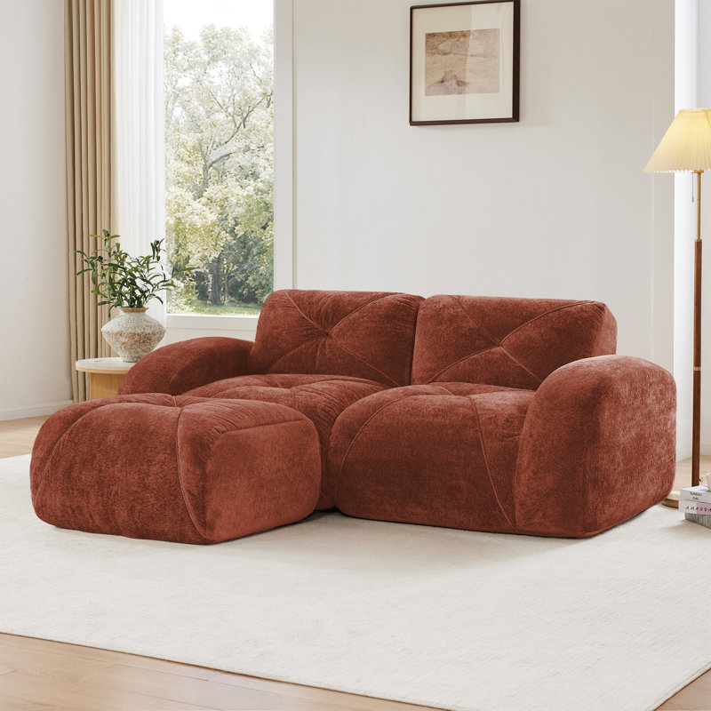 L-Shaped Boneless Sofa