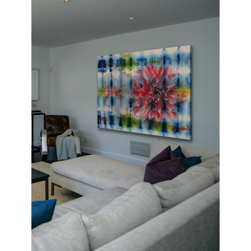 Reproduction d’art sur toile tendue "« cageed vibrant pair » par parvez taj,, H 12 po x l 18 po